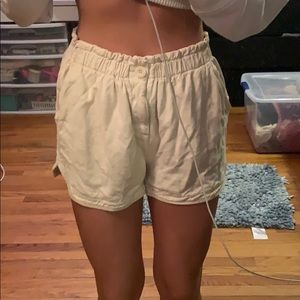 super soft & comfy tan shorts